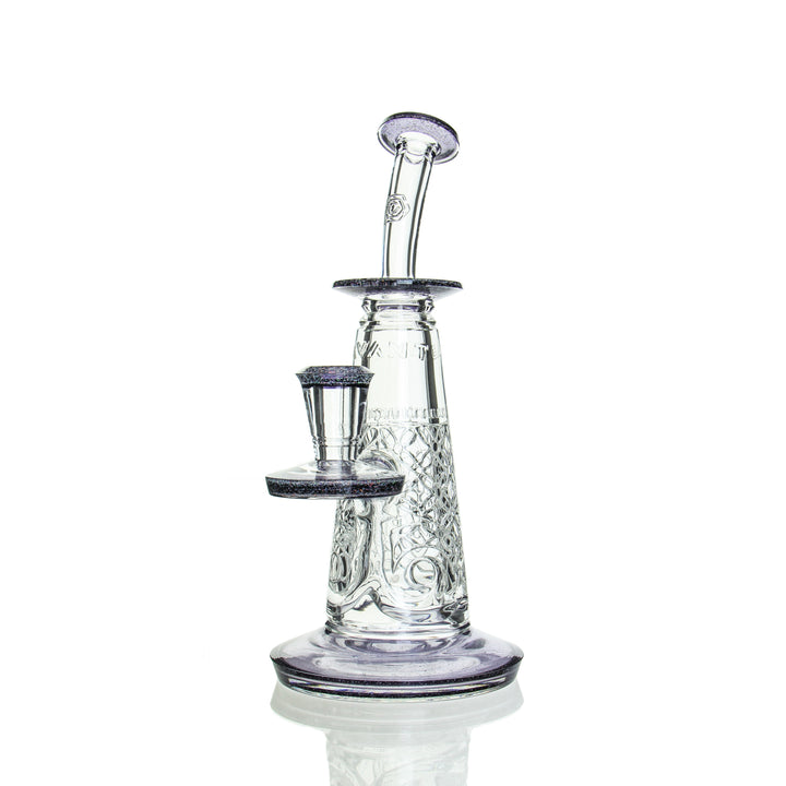 Avant Garde The Flask Beaker 2.0 Crushed Opal — flask-shaped beaker bong version 2.0 in Crushed Opal