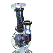 Load image into Gallery viewer, Fat Boy Glass - Worked Exosphere - Lucid w/ Crushed Opal