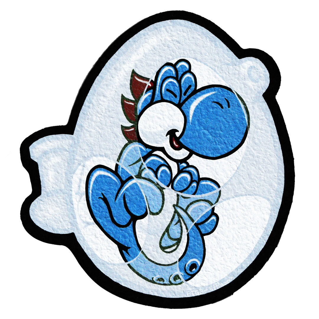 Moodmats - BTGB - Stranger - Fetal Yoshi Rig - Blue