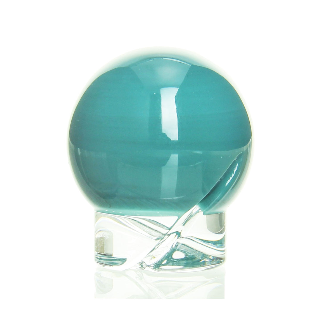 One Trick Pony Glass - Marble Spinner Carb Cap - Agua Azul