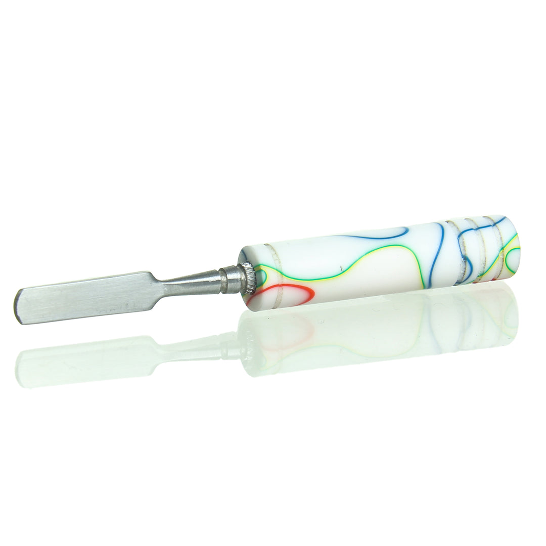 710 Swords - Spatula Dabber - White Lines