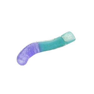 Emperial Glass - Worm Scoop - Blue & Purple (3)
