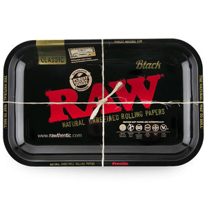 RAW Small Rolling Tray - Black
