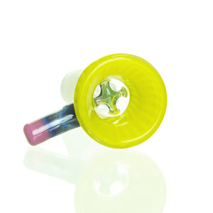 Sherbet Glass - 14mm Pencil Slide - Yellow