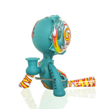 Load image into Gallery viewer, Muller Glass - Laid Back Voodoo Doll - Agua Azul