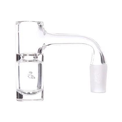 Bear Quartz Auto Highbrid Banger — auto-spinning hybrid quartz banger, 10mm male 90deg variant