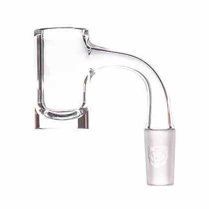 Bear Quartz HighBrid Pro Banger — hybrid quartz banger with 10mm male 90deg joint for dab rigs