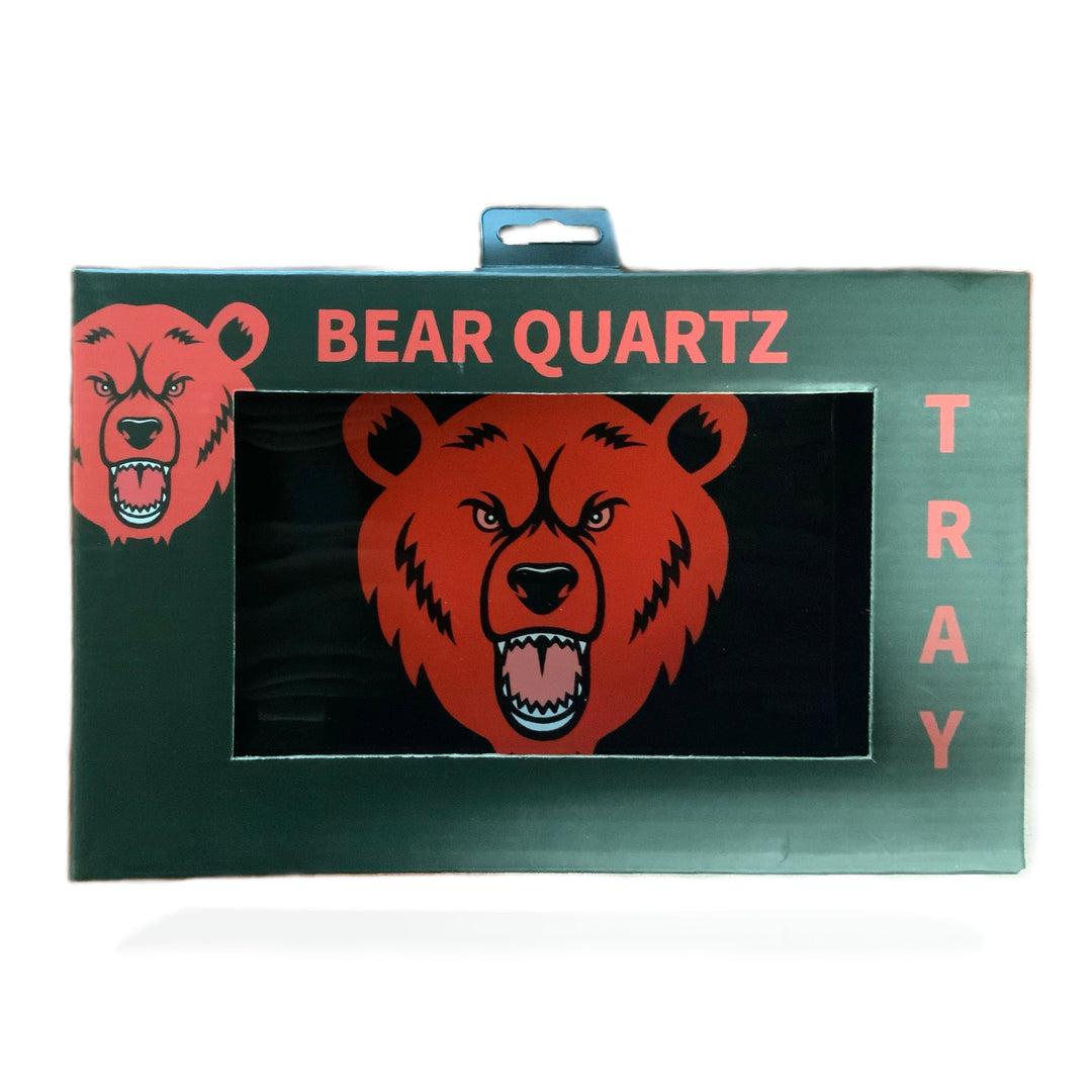 Bear Quartz OG Tray Small — branded dab station tray for organizing quartz and dab tools, small size