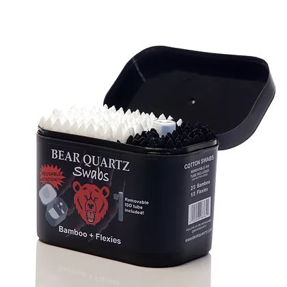 Bear Quartz Swabs Kit — Bear Quartz cotton swabs cleaning kit