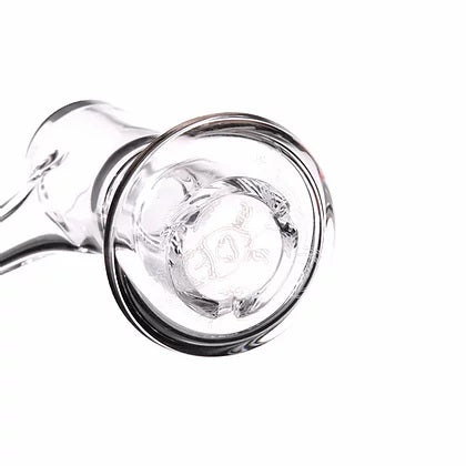 Bear Quartz Terp Slurper 10mm Male 90deg — Bear Quartz terp slurper marble pearl set detail