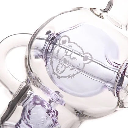 Bear Quartz The Sphere Box Set Purple — sphere and cap detail