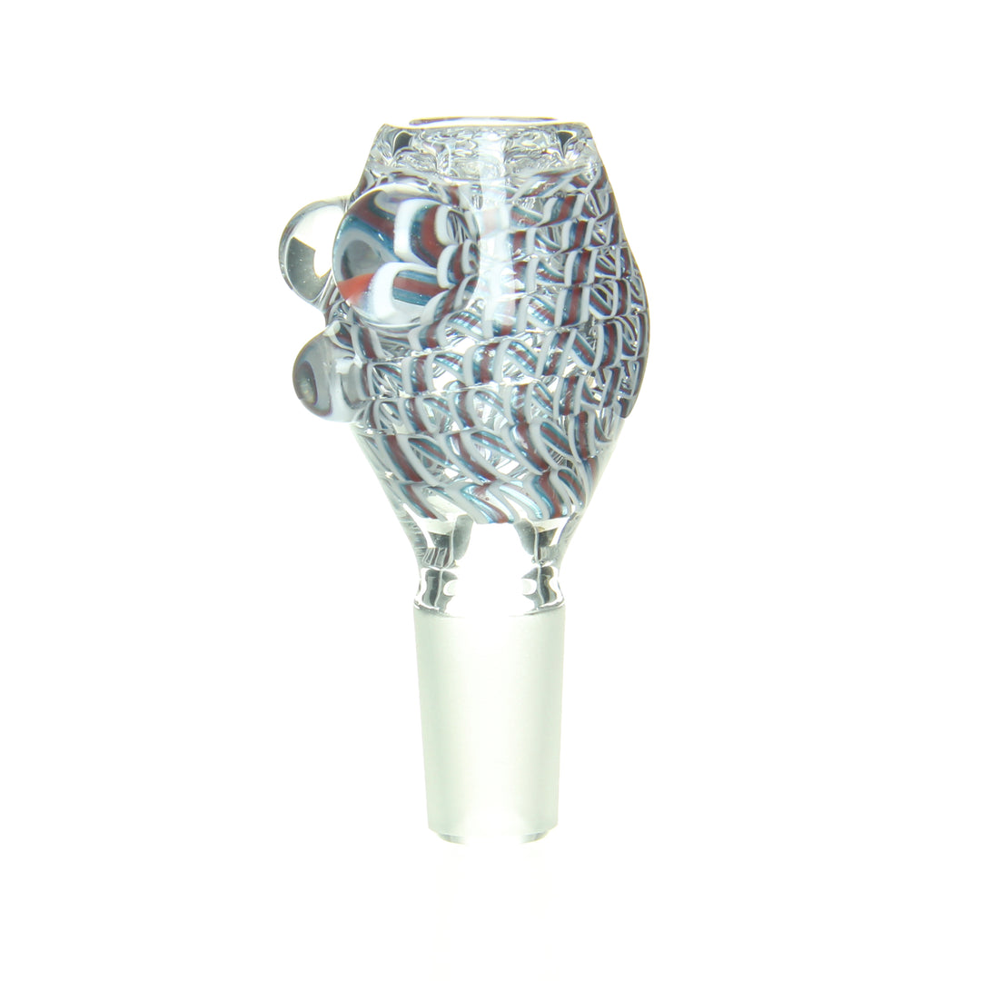 Ben Wilson - 14mm Disc Screen Slide - Zanfirico Red, White & Blue