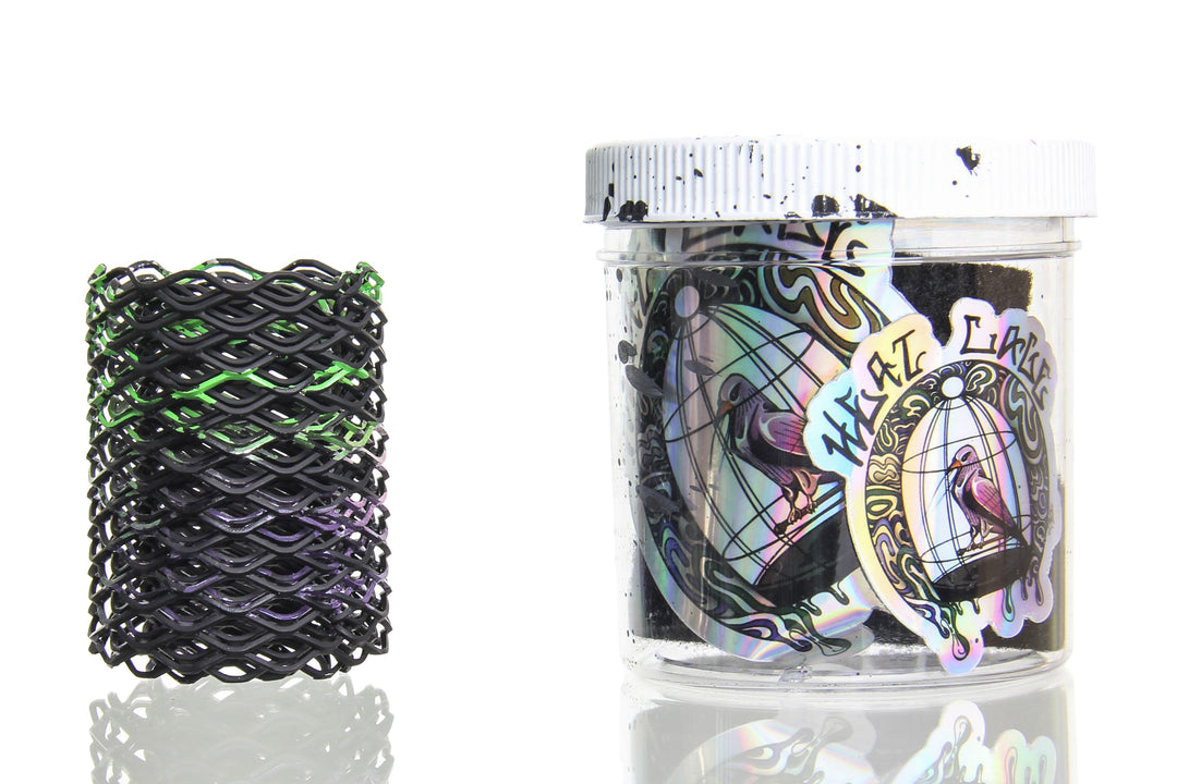 Heat Cage - Nozzle Guard - Green Black &amp; Purple