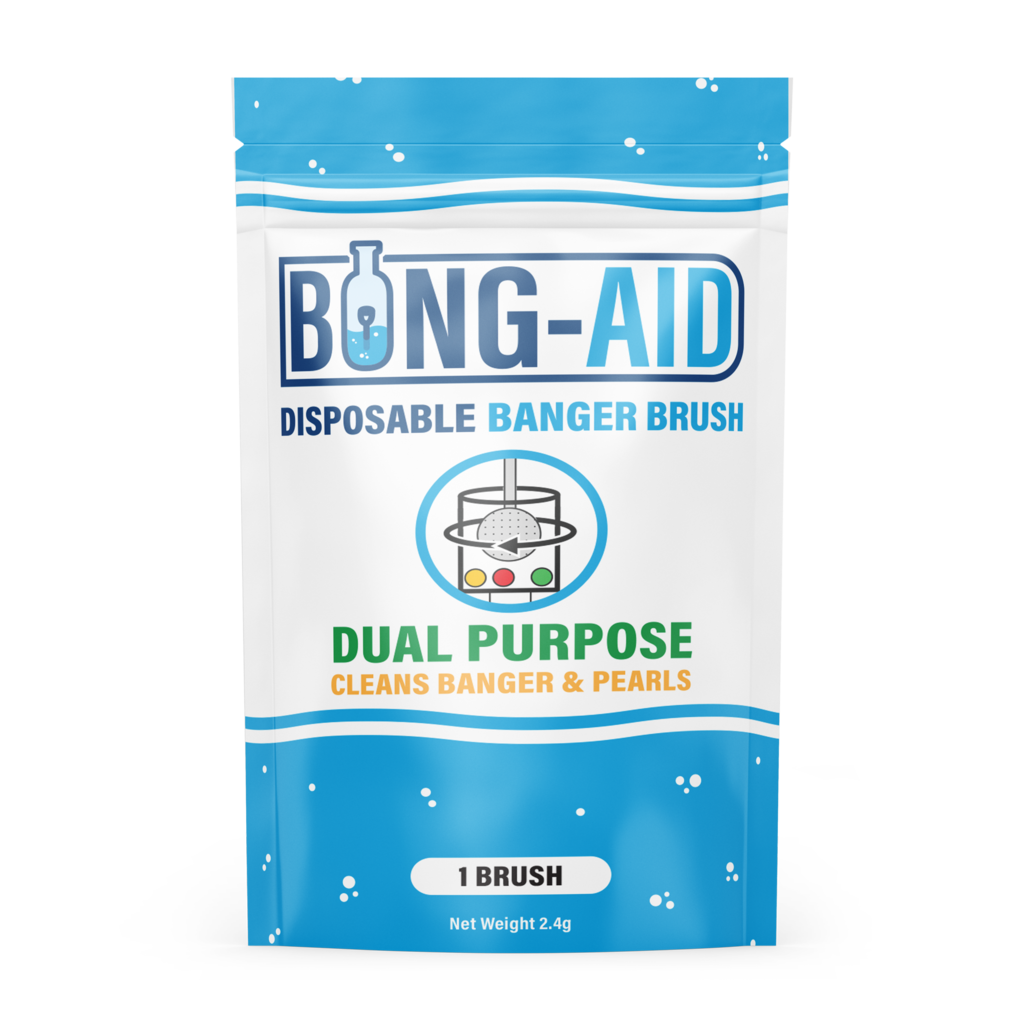 Bong Aid Disposable Banger Brush Single — single disposable cleaning brush for quartz bangers