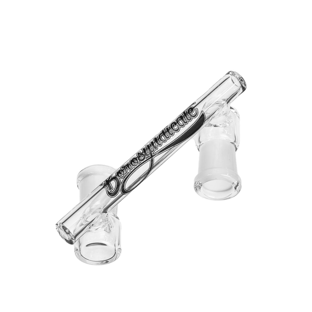 Boro Syndicate Low Rider Drop Down 14mm Female to 14mm Female — low profile drop down adapter for water pipes