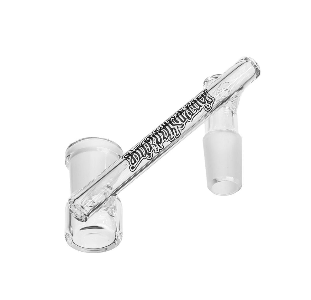 Boro Syndicate Low Rider Drop Down 18mm Male to 18mm Female — low profile drop down adapter for water pipes
