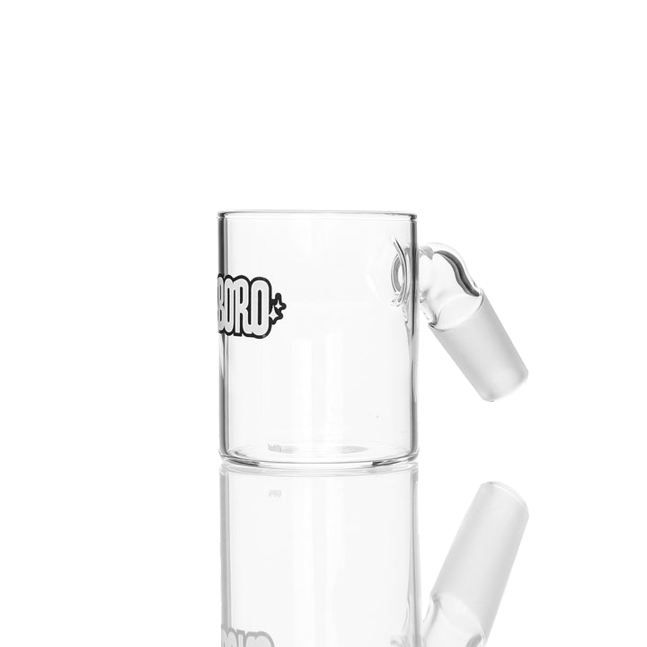 Boro Syndicate Proxy Adapter 14mm Male 45deg — glass water pipe adapter for the Puffco Proxy, hero shot