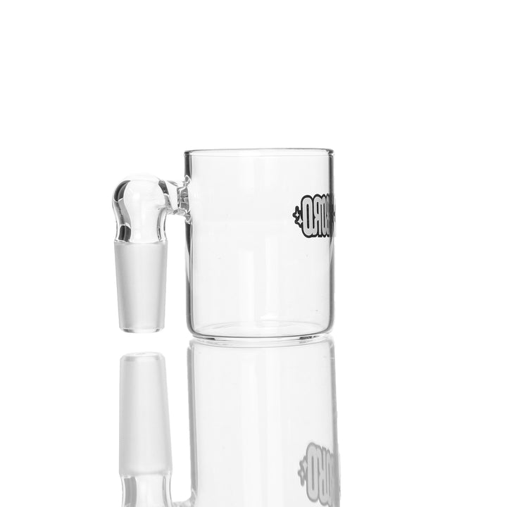 Boro Syndicate Proxy Adapter 14mm Male 90deg — glass water pipe adapter for the Puffco Proxy, hero shot