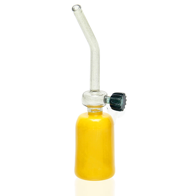 Bose Oner Glass DabsOmatic Bubbler Yellow Cadmium side view