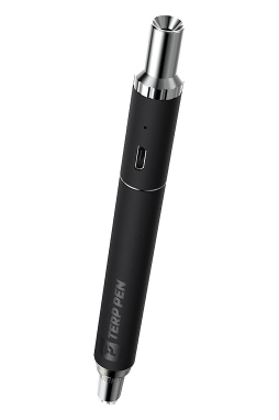 Boundless Technology Terp Pen Black — black Terp Pen close-up of ceramic tip