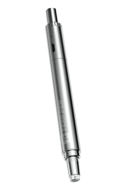 Boundless Technology Terp Pen Silver — silver Terp Pen vape shown from alternate angle