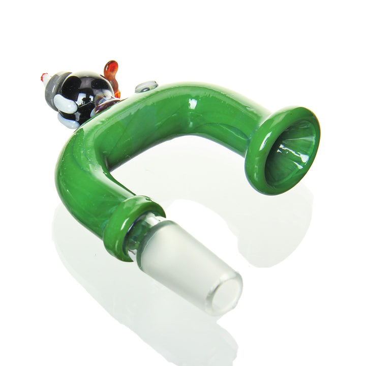 BTGB Bob-omb Vapor Curve 14mm Male 90deg — alternate angle of the vapor curve
