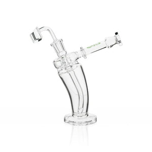 Bio - 8" Mechanix Bent Bubbler - Green