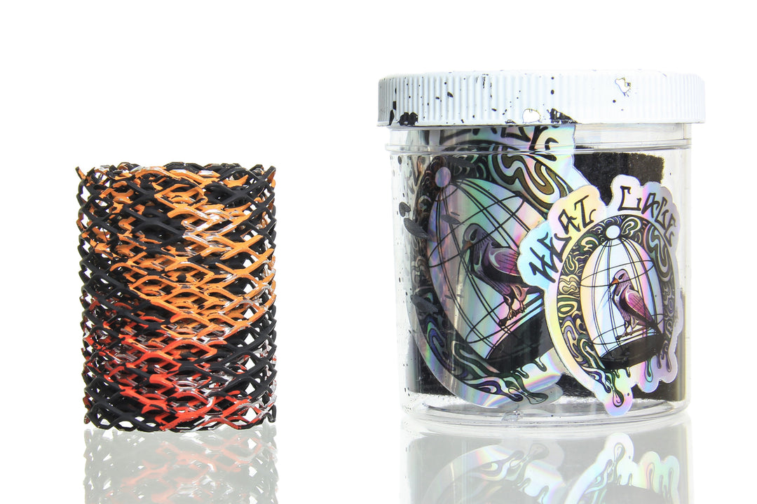 Heat Cage - Nozzle Guard - Red Orange &amp; Black