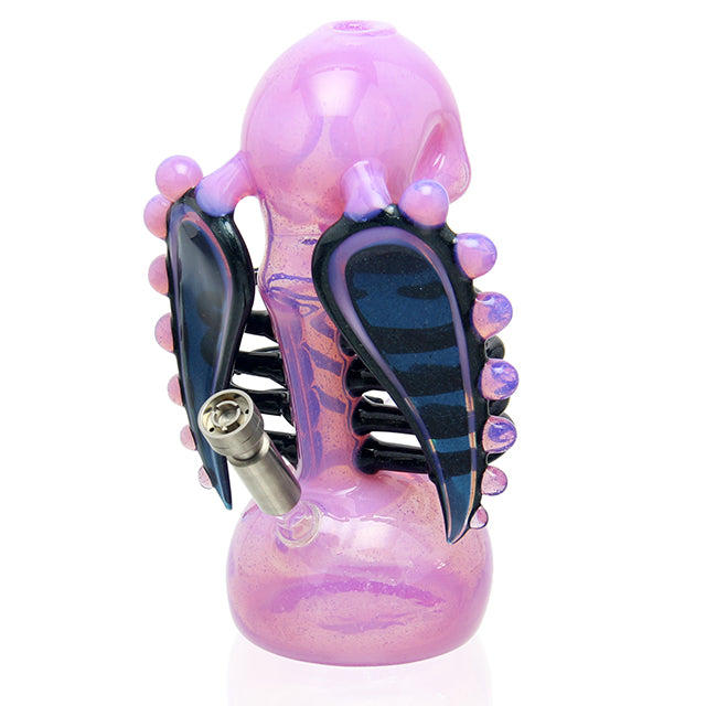 Carsten Carlile Skull Candy Bubbler Pink Slyme side view