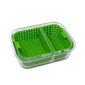 420 Trinkets - Dual Dunk Large Iso Cleaning Station - Green
