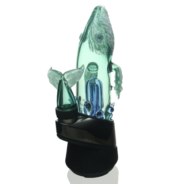 Chadd Lacy Glass Whale Puffco Peak Top sculptural attachment for Puffco Peak