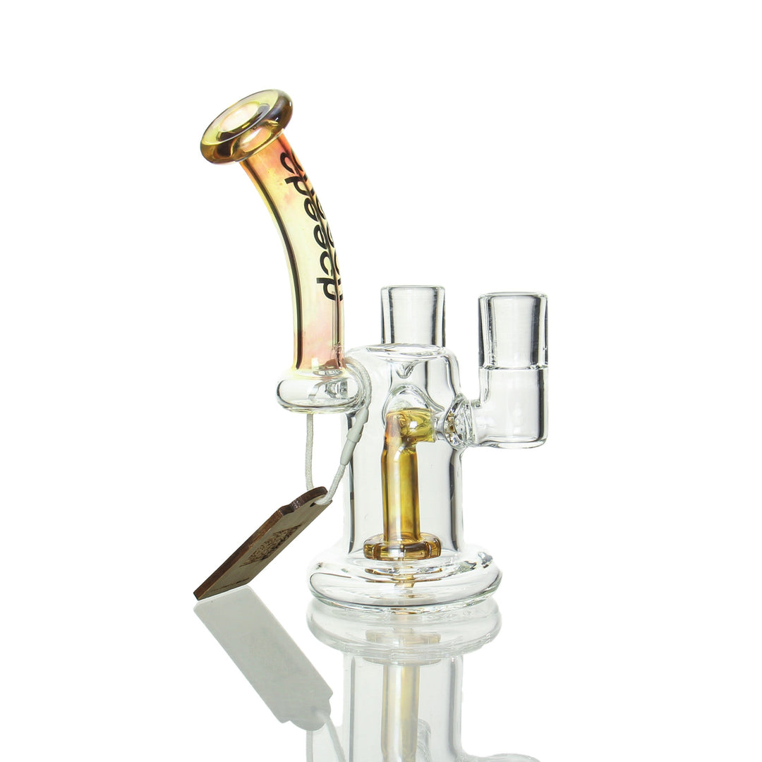 Cheech Glass 6in Double Banger Hanger Fume — double banger hanger dab rig, hero shot