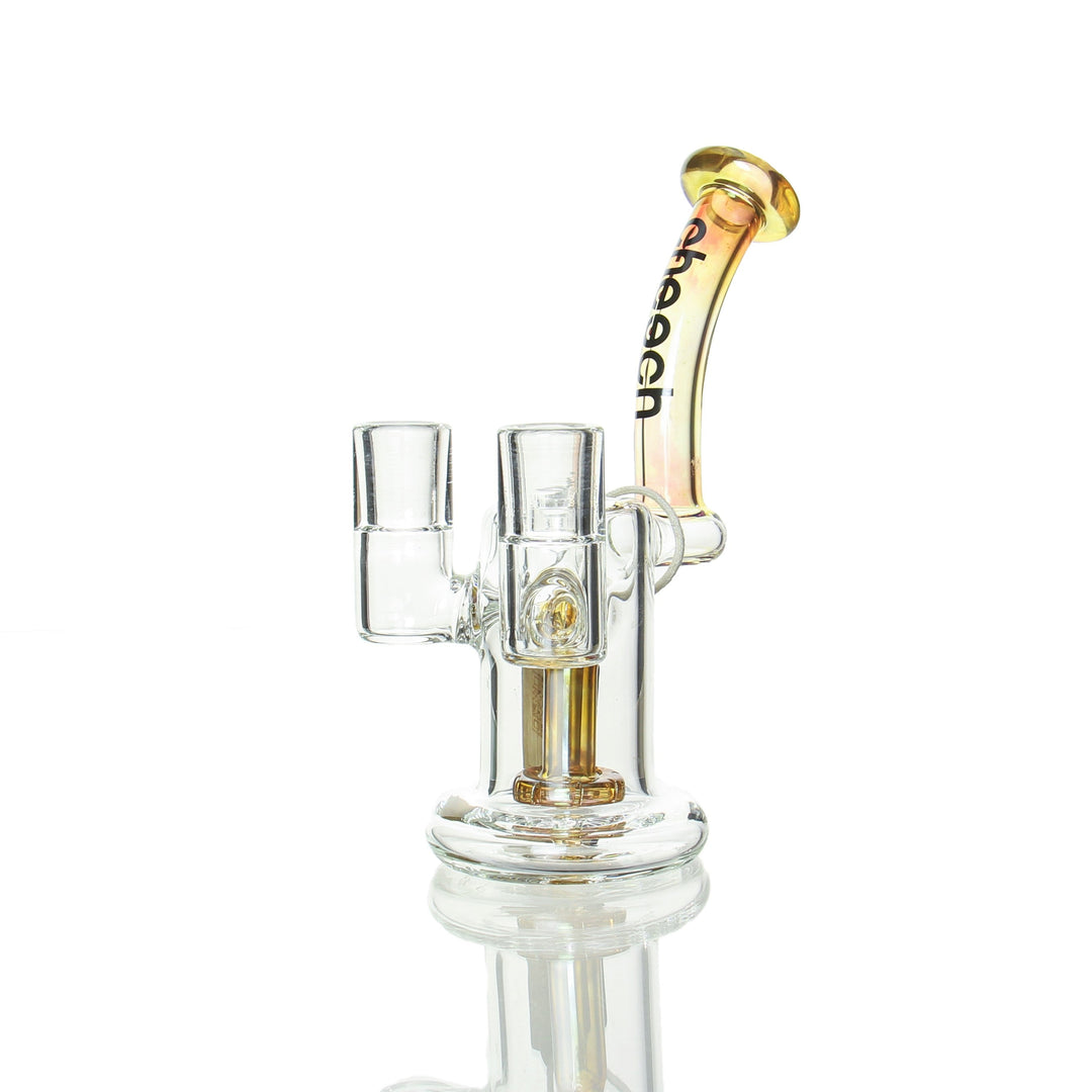 Cheech Glass 6in Double Banger Hanger Fume — base and chamber detail