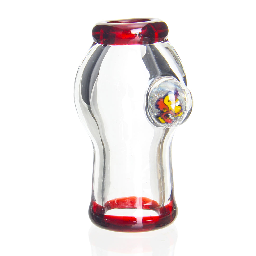 Christina Cody 14mm Dome Groundskeeper Willie — heady glass slide dome with Simpsons Groundskeeper Willie design