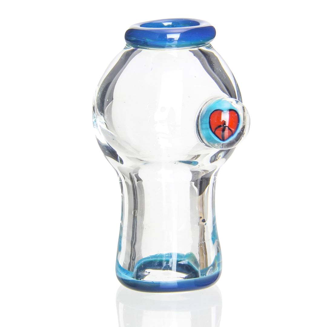 Christina Cody 14mm Dome Heart — heady glass slide dome with heart design