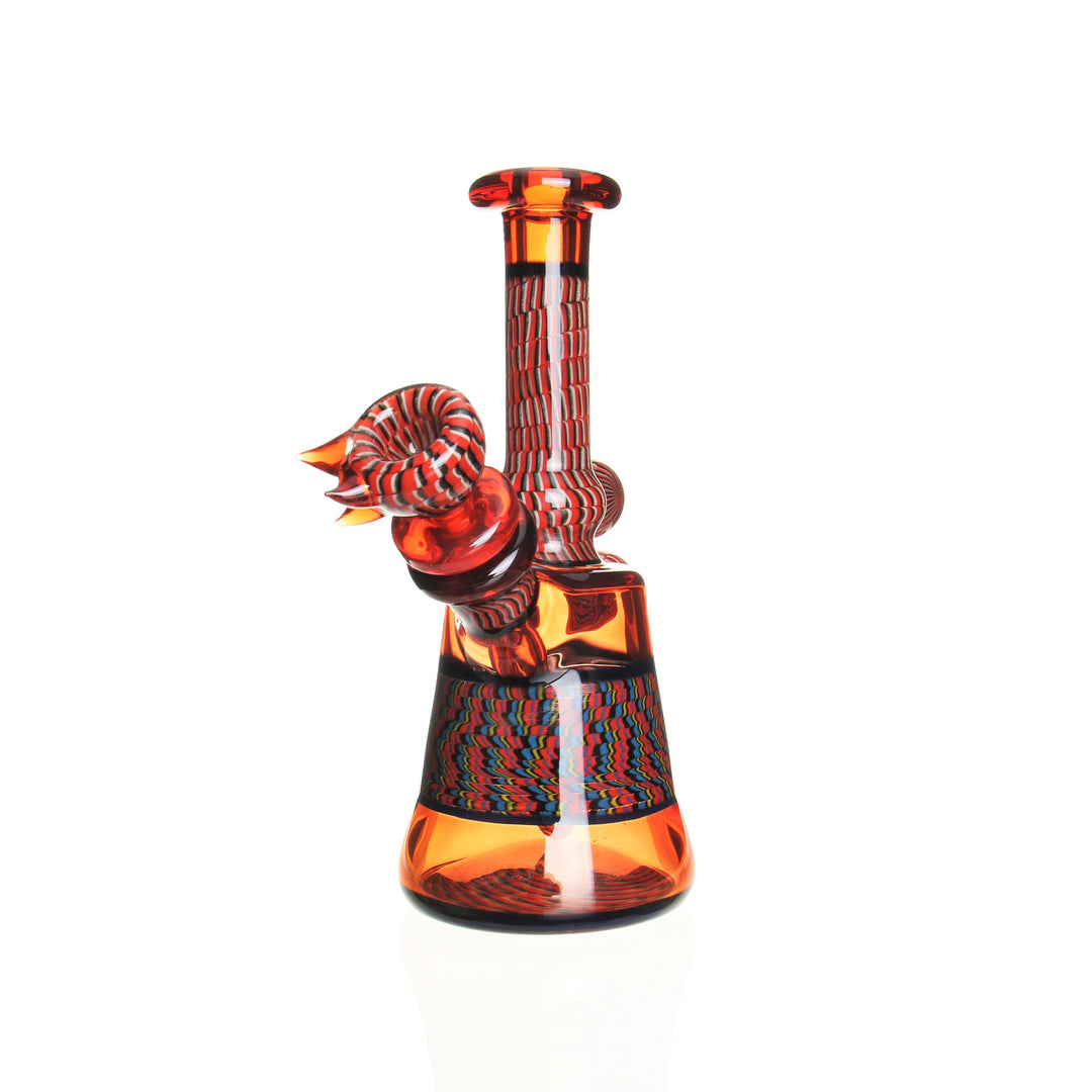 Conversion Glass Mini Tube Sunstone — handblown mini tube bong in Sunstone colorway