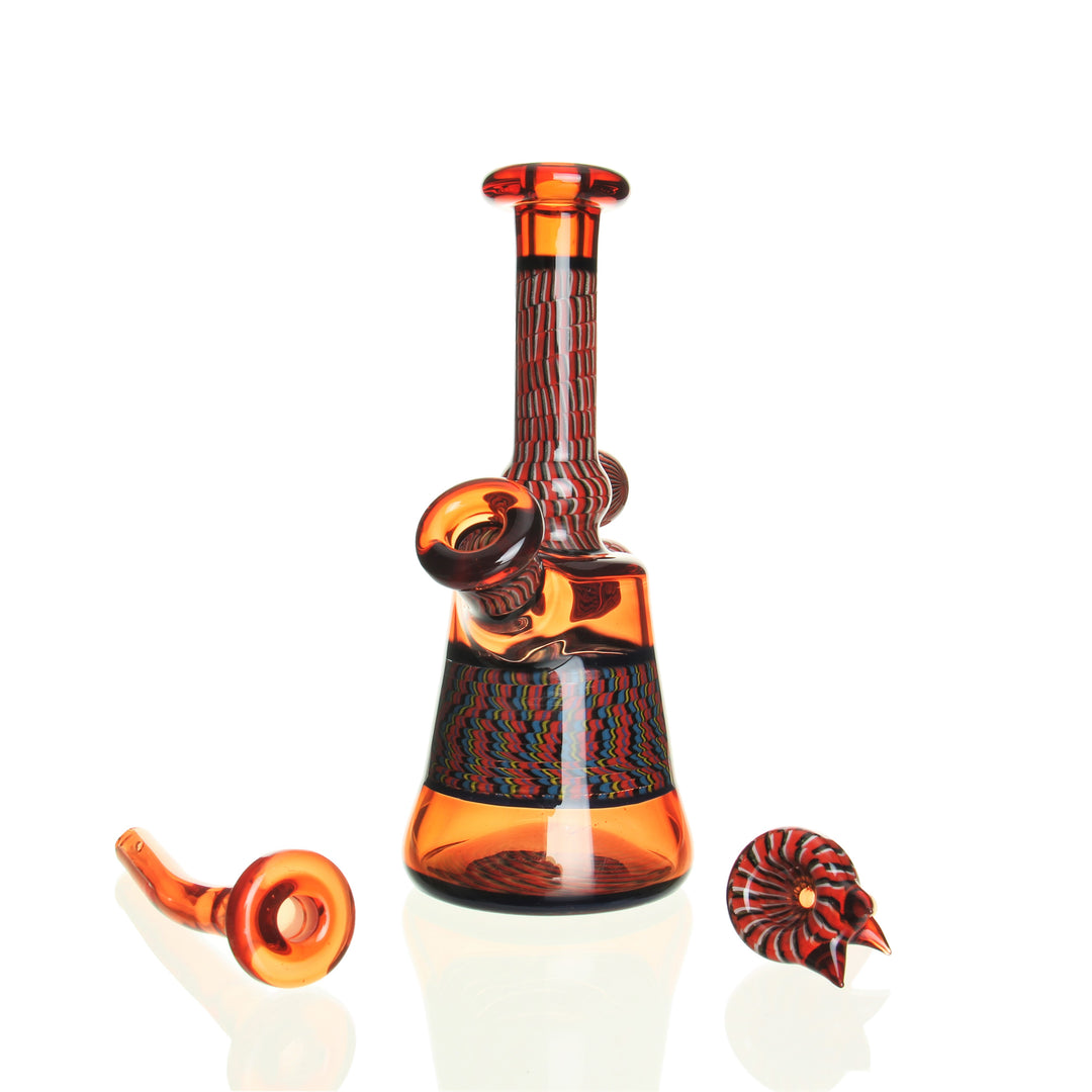 Conversion Glass Mini Tube Sunstone — Sunstone mini tube detail view