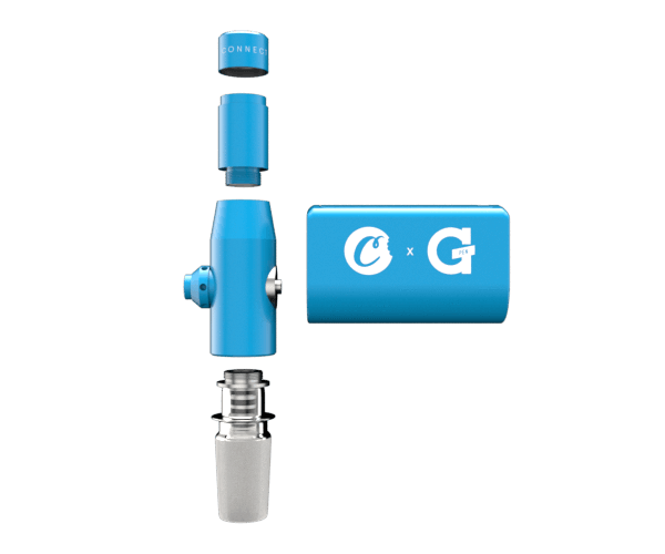 Cookies x G Pen Connect Vaporizer — Cookies x G Pen Connect shown with glass piece attached