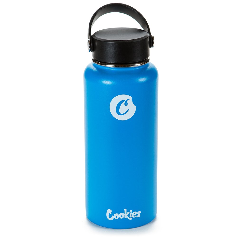 Cookies SF Canteen Water Bottle — Cookies SF canteen water bottle shown from alternate angle
