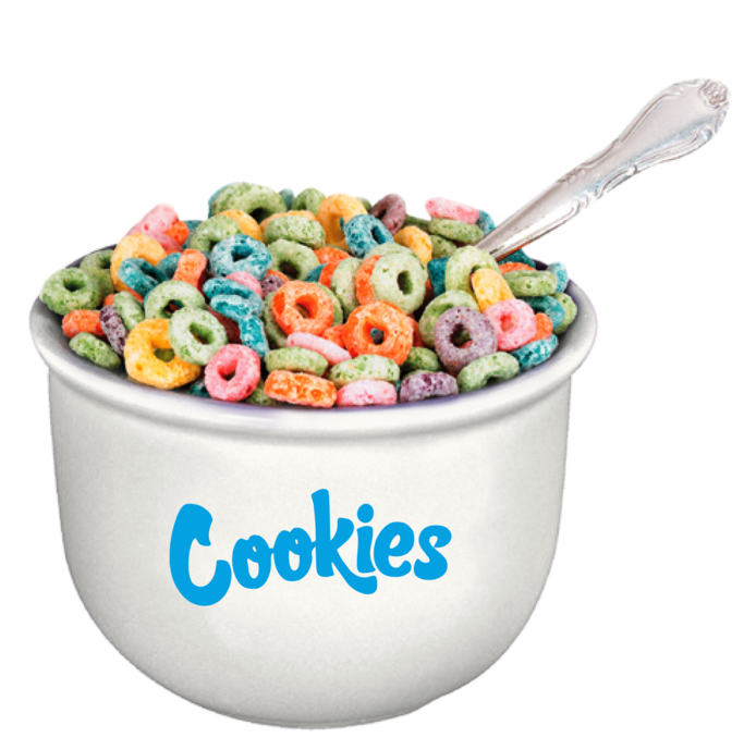 Cookies SF Ceramic Cereal Bowl — Cookies SF branded ceramic cereal bowl