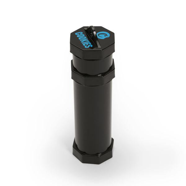 Cookies SF Extendo Jar Black extending airtight storage jar