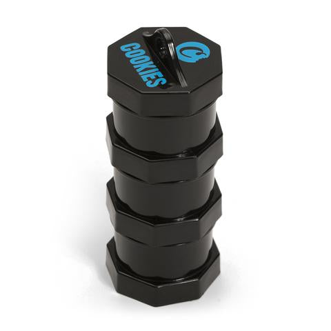 Cookies SF Mini Jar Black airtight storage jar