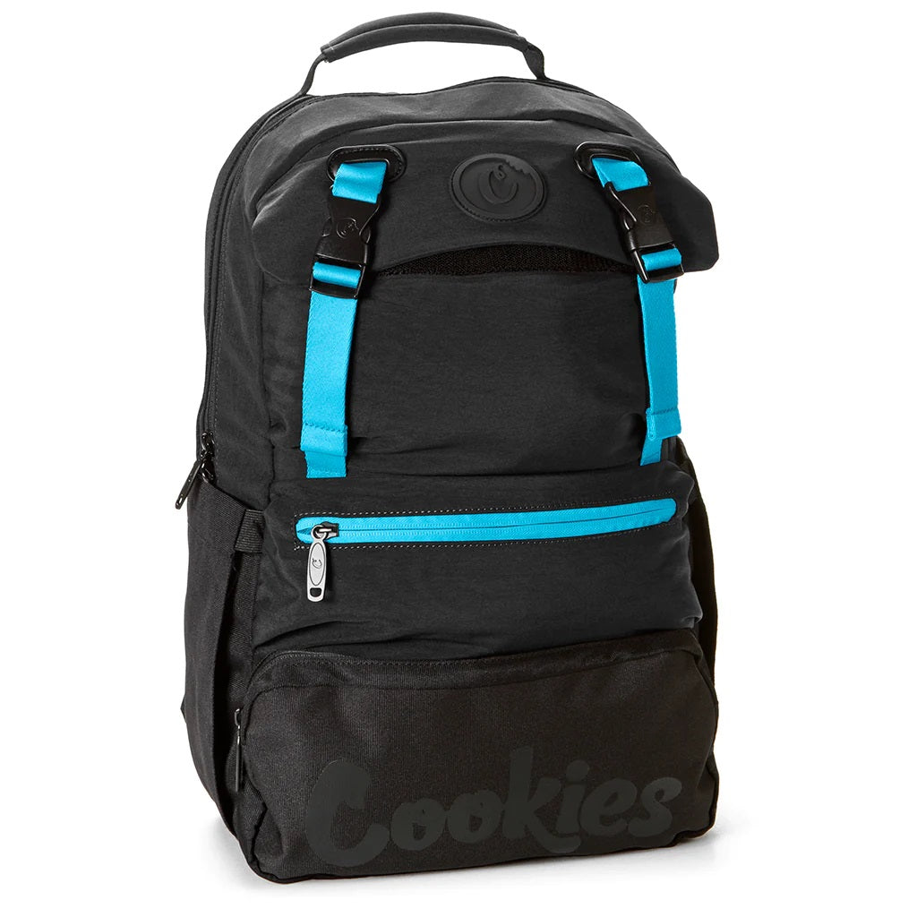 Cookies SF Parks Utility Sateen Bomber Nylon Backpack — utility nylon backpack