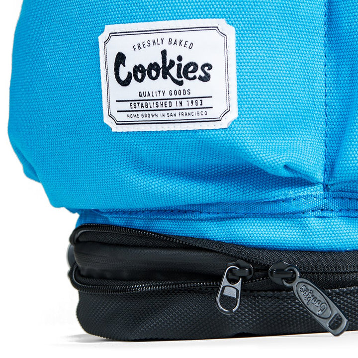 Cookies SF Rucksack Utility Smell Proof Backpack Blue — blue Rucksack backpack interior view