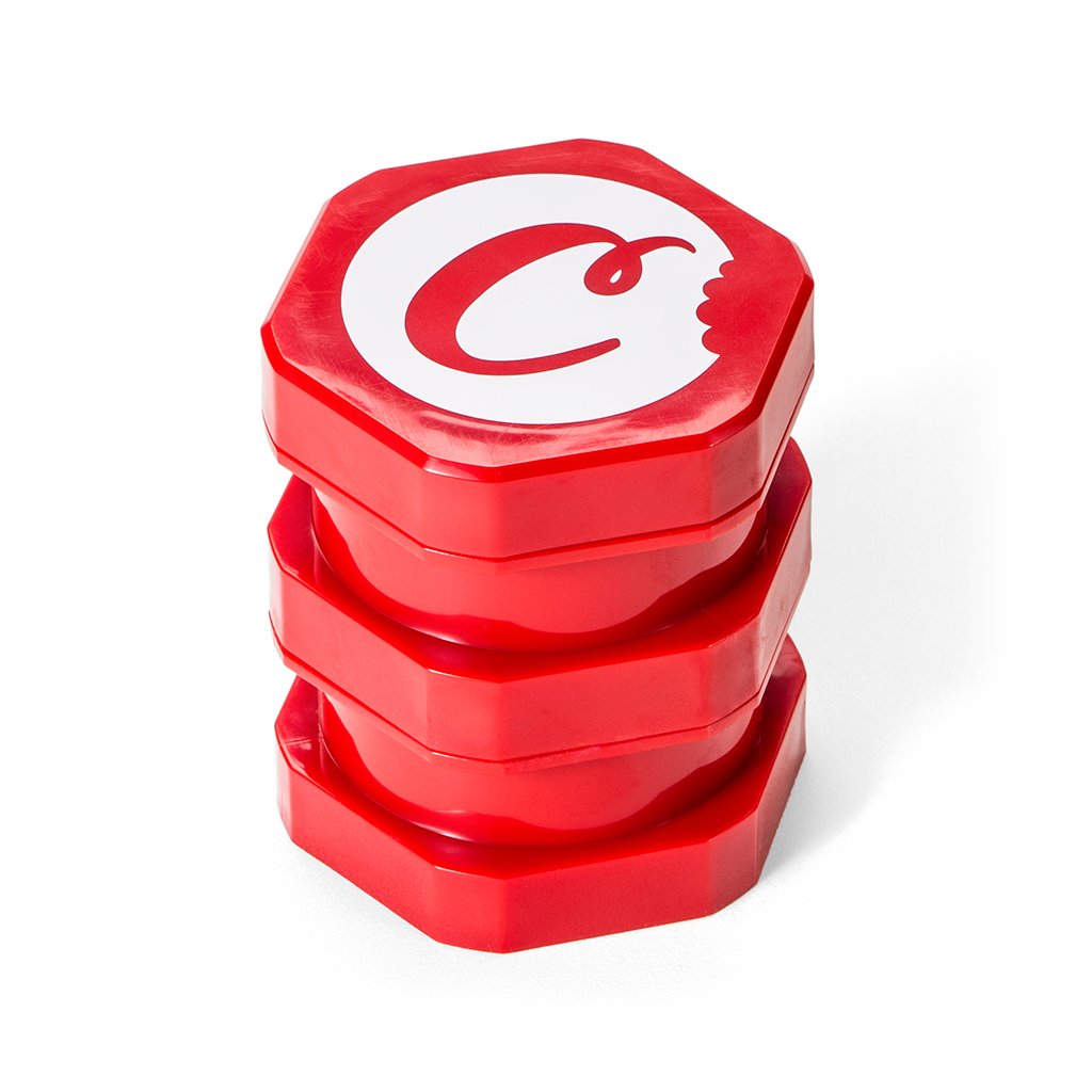 Cookies SF V2 Large Stackable Jars Red — V2 large stackable storage jars in red