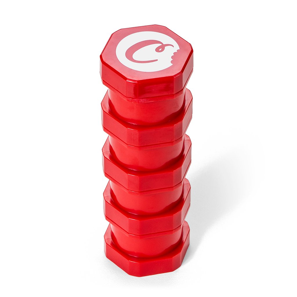 Cookies SF V2 Mini Stackable Jars Red — V2 mini stackable storage jars in red