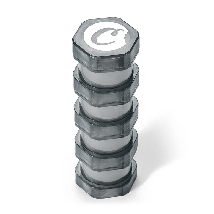 Cookies SF V2 Mini Stackable Jars Smoke — V2 mini stackable storage jars in smoke