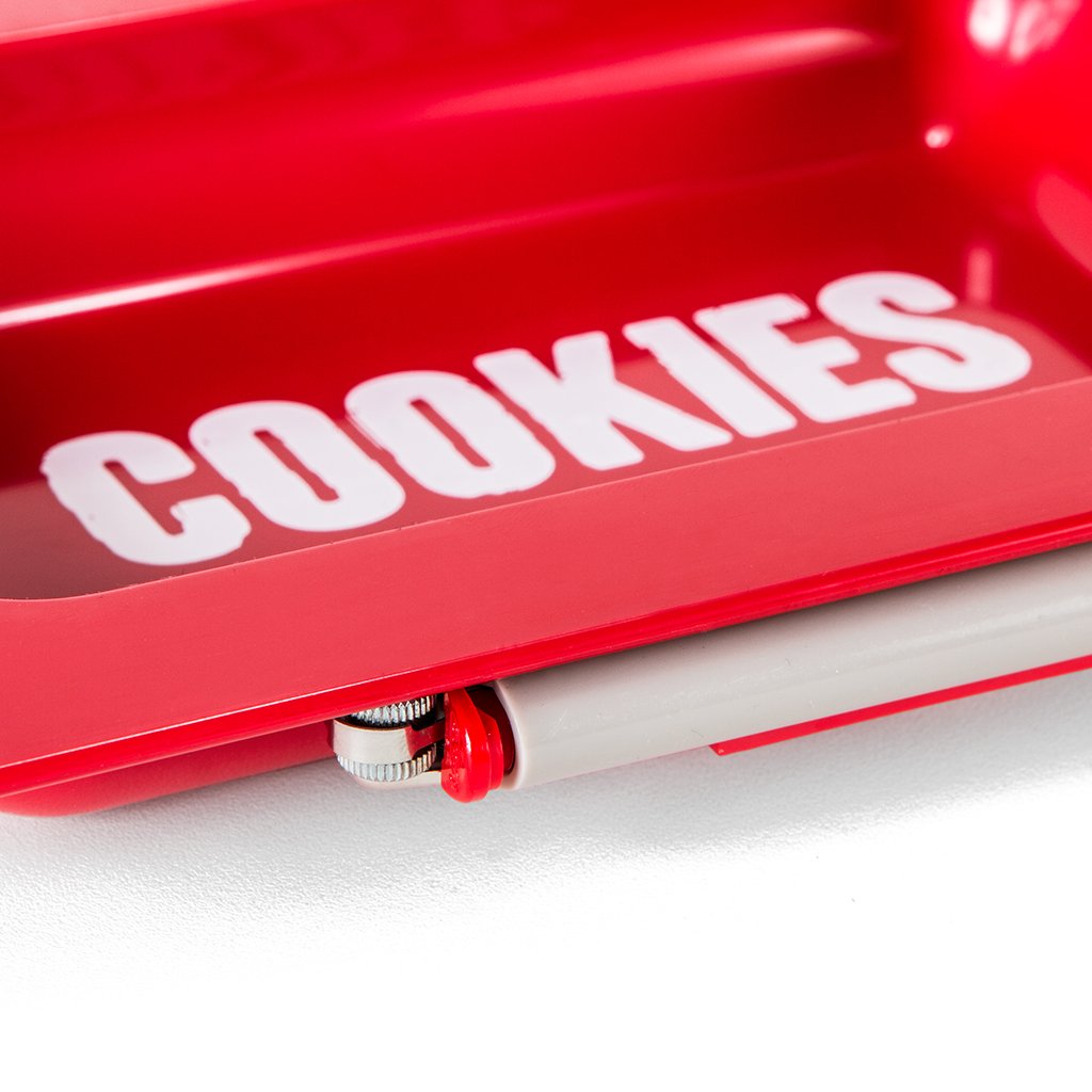 Cookies V3 Rolling Tray 3.0 Red — Cookies V3 rolling tray with included accessories
