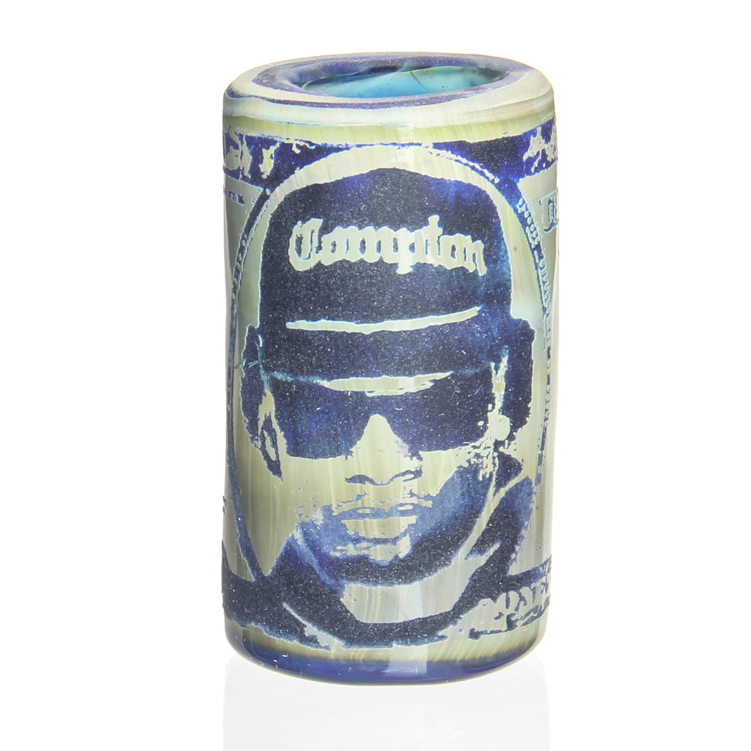 Corinne Winters 18mm Eazy-E Dome — heady glass slide dome with Eazy-E character sculpting