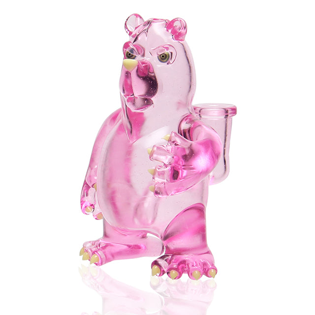 Coyle Condenser Bear Rig Rozay sculptural dab rig with 14mm female joint
